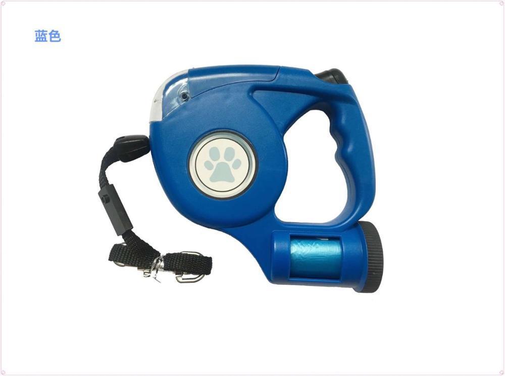 Retractable Dog leash With LED Flashlight