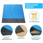 Large Waterproof Beach Blanket Highly Compressible