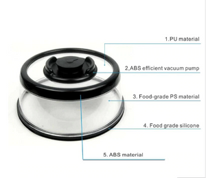 Vacuum Food Seal Cover With Time Scale