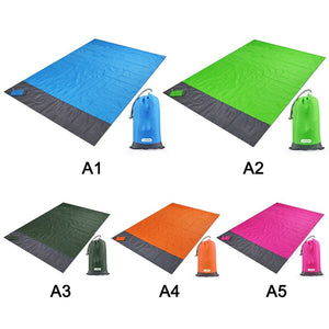 Large Waterproof Beach Blanket Highly Compressible