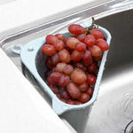 Kitchen Sink Corner Organizer Drain Basket