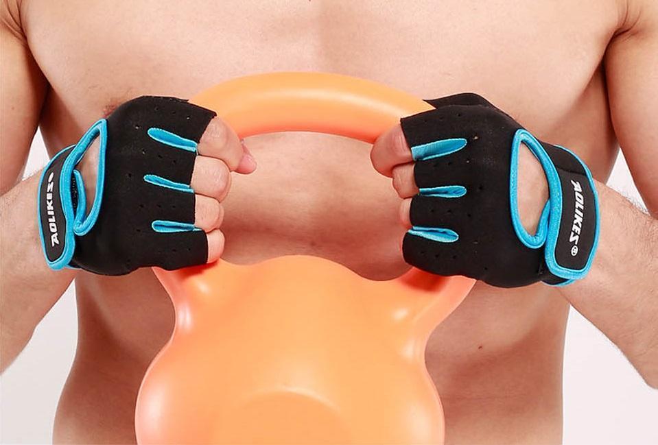 Anti-slip Half Finger Weightlifting Gloves