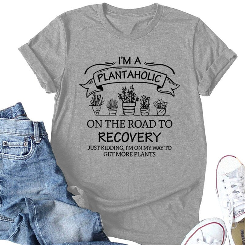 Women's "Plantaholic" T-shirts